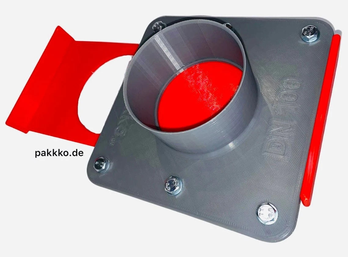 Blastgate Absperrschieber Absauganlage DN40/50/70/75/100/110