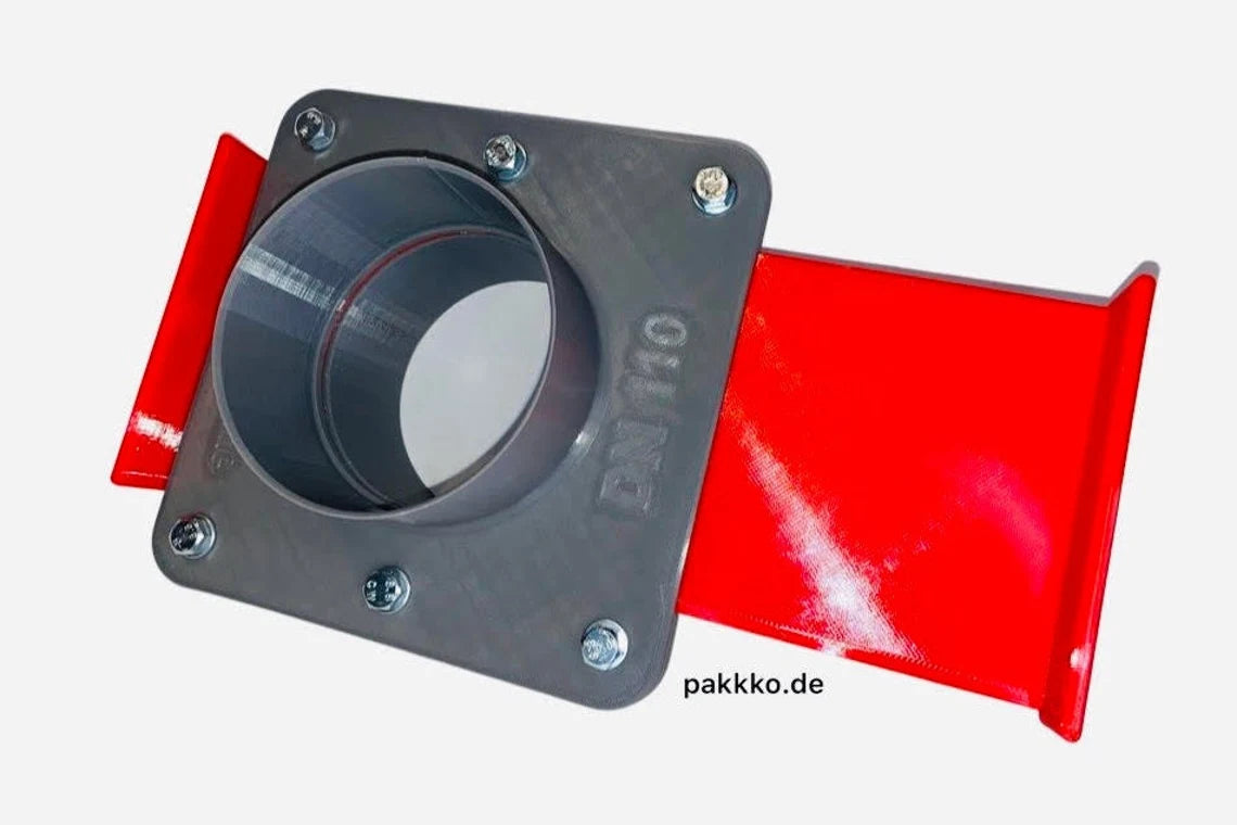 Blastgate Absperrschieber Absauganlage DN40/50/70/75/100/110