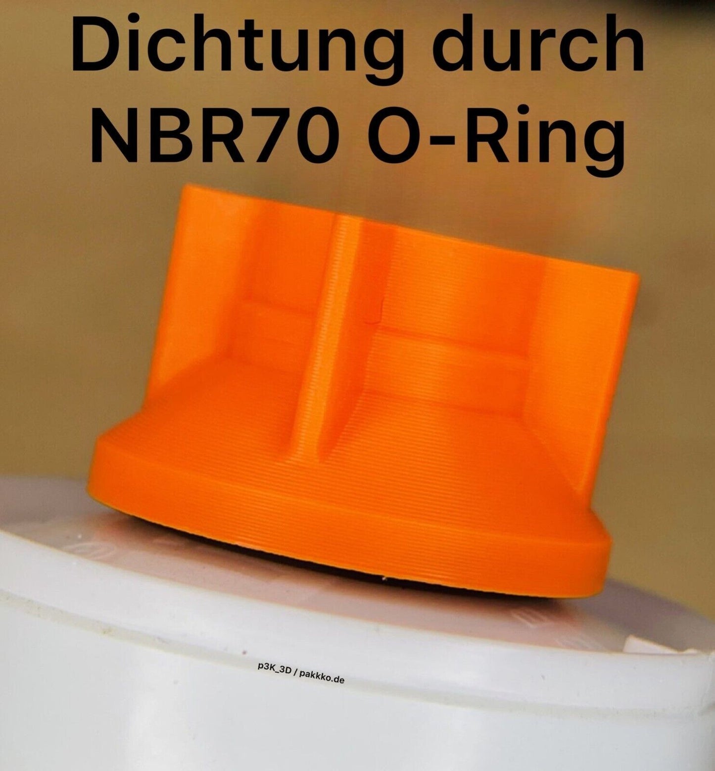 Verschlusskappe für Silikon-/Acryltuben luftdicht wiederverwendbar