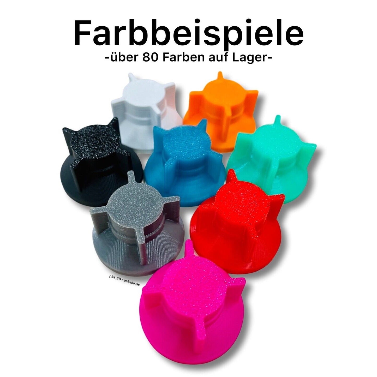 Verschlusskappe für Silikon-/Acryltuben luftdicht wiederverwendbar