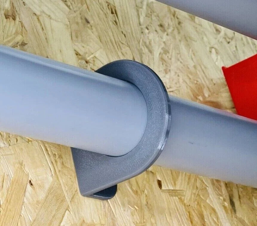 Helden Wandhalterungen DN50 HT-Rohr Blastgate Absperrschieber 50mm