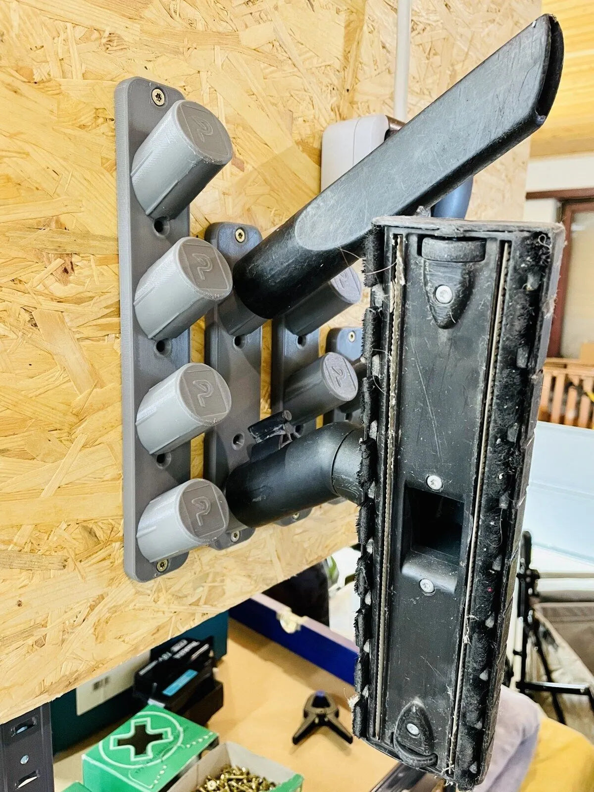 Wandhalterung für Staubsaugerdüsen 35-36,5mm Kärcher Bosch Makita