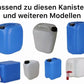 Kanisterschlüssel für Wasserkanister 2,5-60L Kanister Öffner