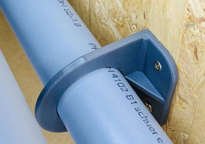 Helden Wandhalterungen DN50 HT-Rohr Blastgate Absperrschieber 50mm