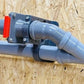 Helden Wandhalterungen DN50 HT-Rohr Blastgate Absperrschieber 50mm